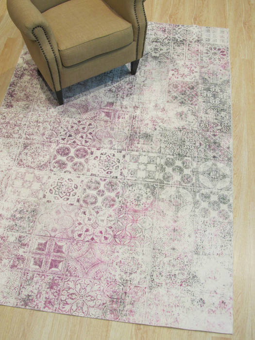 Purple Machine Made 44 X 63 Area Rug 834-131023 Image 3