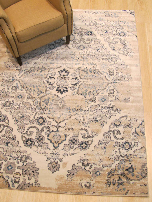 Beige Machine Made 710 X 910 Area Rug 834-131049 Image 3