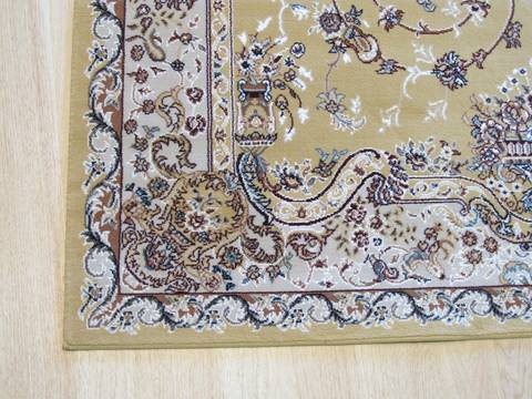 Tabriz Yellow Machine Made 311 X 60 Area Rug 834-131059 Image 1
