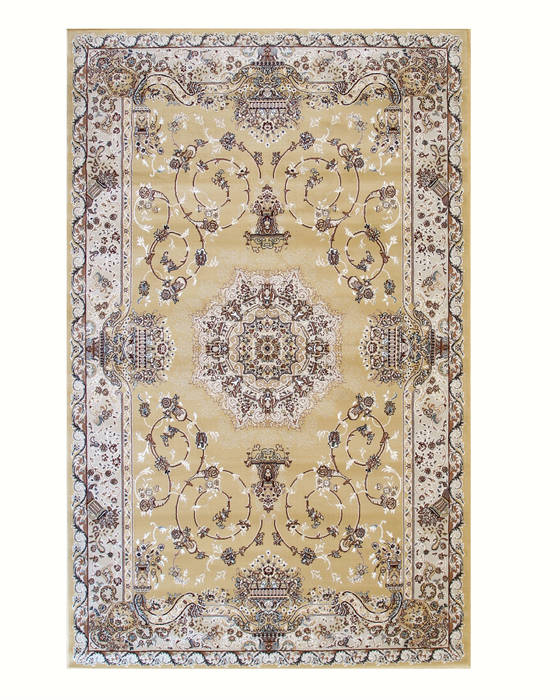 Tabriz Yellow Machine Made 311 X 60 Area Rug 834-131059 Image 0