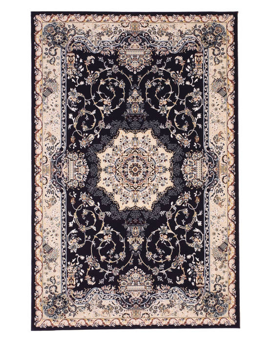 Tabriz Blue Machine Made 710 X 910  Area Rug 834-131065 Image 0