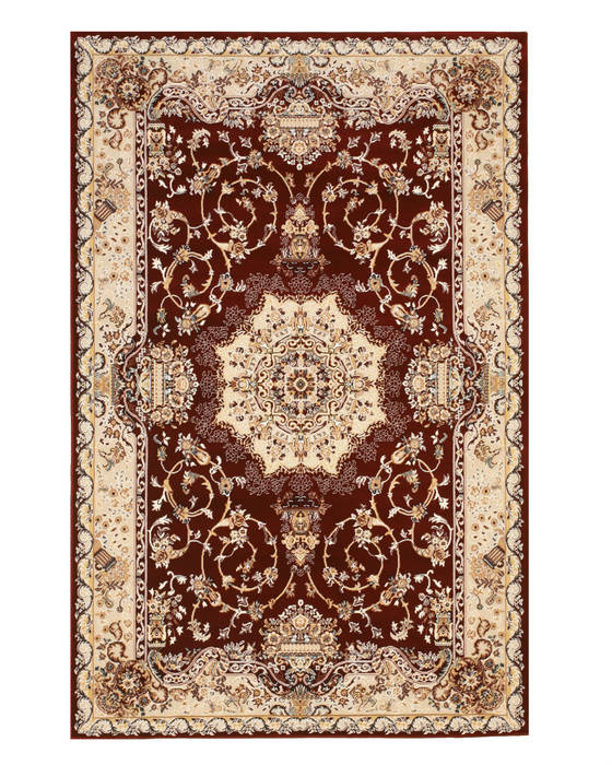 Tabriz Red Machine Made 86 X 116 Area Rug 834-131069 Image 0