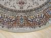 Tabriz Beige Round Machine Made 511 X 511 Area Rug 834-131088 Thumb 1
