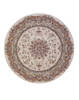 Tabriz Beige Round Machine Made 511 X 511 Area Rug 834-131088 Thumb 0