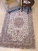 Tabriz Beige Machine Made 86 X 116  Area Rug 834-131090 Thumb 3