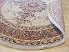 Tabriz Beige Round Machine Made 511 X 511 Area Rug 834-131095 Thumb 2