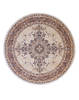 Tabriz Beige Round Machine Made 511 X 511  Area Rug 834-131095 Thumb 0