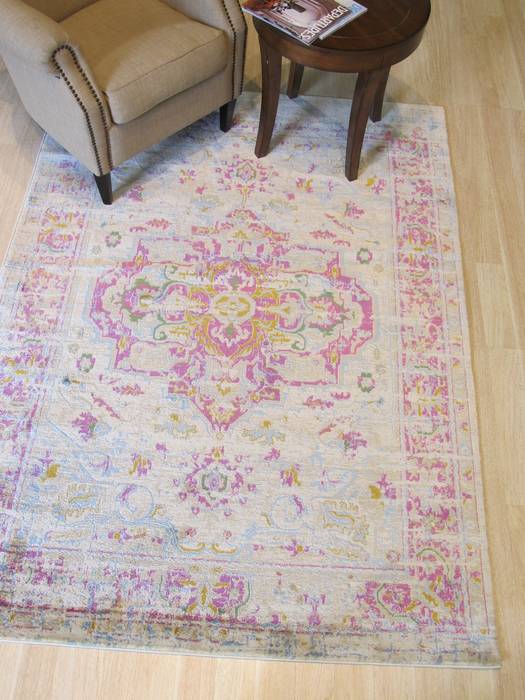 Beige Machine Made 53 X 73 Area Rug 834-131108 Image 3