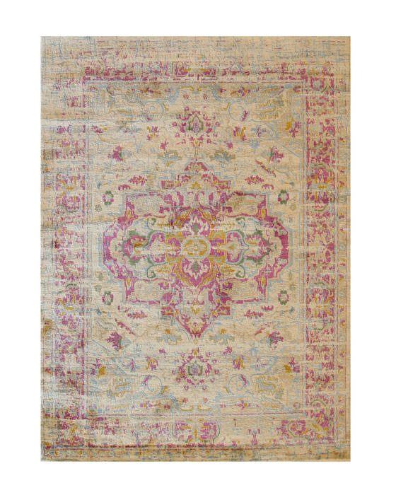 Beige Machine Made 53 X 73 Area Rug 834-131108 Image 0