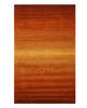 Orange Hand Made 89 X 119 Area Rug 834-131128 Thumb 0