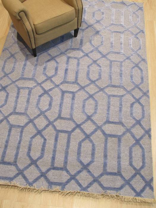 Blue Hand Knotted 50 X 80 Area Rug 834-131141 Image 3