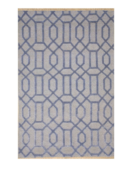Blue Hand Knotted 50 X 80 Area Rug 834-131141 Image 0