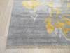 Modern-Contemporary Grey Hand Knotted 80 X 100  Area Rug 834-131154 Thumb 1