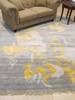 Modern-Contemporary Grey Hand Knotted 80 X 100  Area Rug 834-131154 Thumb 3