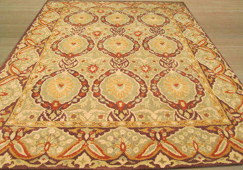Green Hand Tufted 60 X 90 Area Rug 834-131180 Image 2