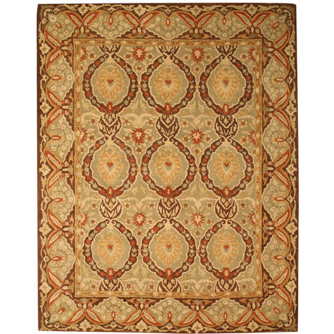 Green Hand Tufted 60 X 90 Area Rug 834-131180 Image 0