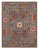  Blue Hand Tufted 79 X 99  Area Rug 834-131209 Thumb 0