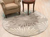  Grey Round Hand Tufted 60 X 60  Area Rug 834-131232 Thumb 3