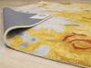 Modern-Contemporary Yellow Hand Tufted 96 X 136  Area Rug 834-131252 Thumb 2