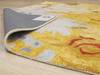 Modern-Contemporary Yellow Hand Tufted 96 X 136 Area Rug 834-131252 Thumb 2