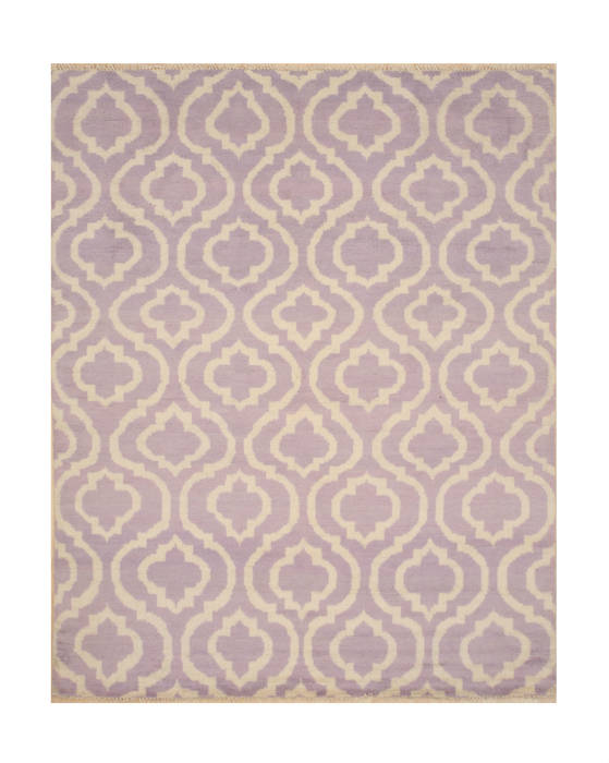 Moroccan Purple Hand Knotted 96 X 136 Area Rug 834-131256 Image 0