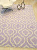 Moroccan Purple Hand Knotted 96 X 136  Area Rug 834-131256 Thumb 3