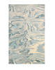 Modern-Contemporary Blue Hand Tufted 89 X 119 Area Rug 834-131279 Thumb 0
