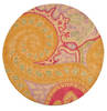  Orange Round Hand Tufted 60 X 60  Area Rug 834-131311 Thumb 0