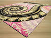 Modern-Contemporary Black Hand Tufted 40 X 60 Area Rug 834-131316 Thumb 1