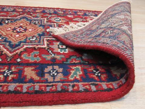 Heriz Red Runner Hand Knotted 26 X 100 Area Rug 834-131333 Image 2