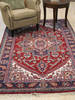 Heriz Red Hand Knotted 50 X 80  Area Rug 834-131336 Thumb 3