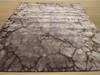 Modern-Contemporary Black Hand Made 90 X 120  Area Rug 834-131348 Thumb 2