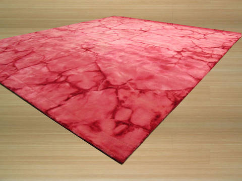 Modern-Contemporary Purple Hand Made 80 X 100 Area Rug 834-131352 Image 1