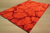 Modern-Contemporary Red Hand Made 40 X 60  Area Rug 834-131360 Thumb 1