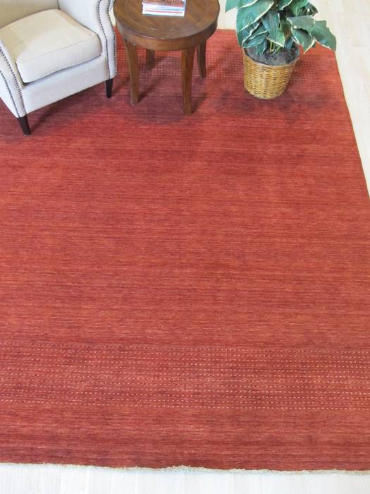 Gabbeh Red Hand Made 40 X 60 Area Rug 834-131383 Image 3