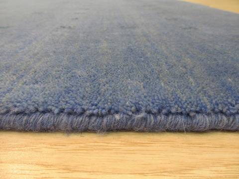 Blue Hand Made 100 X 140 Area Rug 834-131397 Image 2