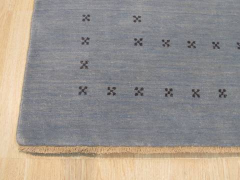 Blue Hand Made 100 X 140 Area Rug 834-131418 Image 1