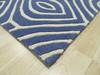 Modern-Contemporary Blue Hand Tufted 80 X 100 Area Rug 834-131453 Thumb 1