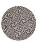 Modern-Contemporary Blue Round Hand Tufted 79 X 79  Area Rug 834-131454 Thumb 0