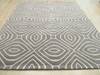 Modern-Contemporary Grey Hand Tufted 80 X 100 Area Rug 834-131459 Thumb 2