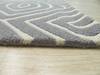 Modern-Contemporary Grey Hand Tufted 80 X 100 Area Rug 834-131459 Thumb 3