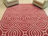 Modern-Contemporary Red Hand Tufted 80 X 100 Area Rug 834-131464 Thumb 4