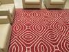 Modern-Contemporary Red Hand Tufted 80 X 100 Area Rug 834-131464 Thumb 5