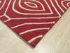 Modern-Contemporary Red Hand Tufted 90 X 120 Area Rug 834-131465 Thumb 1