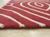 Modern-Contemporary Red Hand Tufted 90 X 120 Area Rug 834-131465 Thumb 3