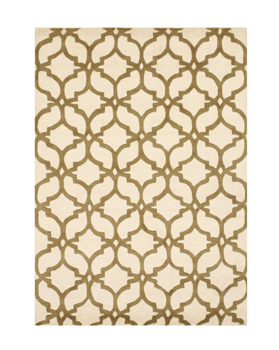 Moroccan Beige Hand Tufted 50 X 70 Area Rug 834-131481 Image 0