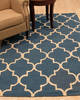 Moroccan Blue Hand Tufted 50 X 80  Area Rug 834-131486 Thumb 3