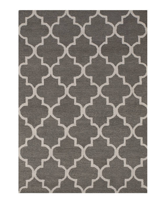 Moroccan Grey Hand Tufted 50 X 70 Area Rug 834-131489 Image 0