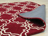 Moroccan Red Hand Tufted 50 X 80  Area Rug 834-131499 Thumb 2