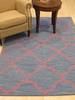 Moroccan Blue Hand Tufted 50 X 70 Area Rug 834-131500 Thumb 3